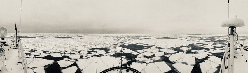 Arctic Ice seen from USCG Icebreaker Healy